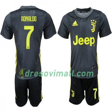 Juventus Ronaldo 7 Dječji Treći Nogometni Dresovi 2018-2019 Juventus Ronaldo 7 Dječji Treći Nogometni Dresovi 2018-2019